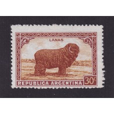 ARGENTINA 1935 GJ 767 ESTAMPILLA NUEVA CON GOMA PAPEL TIZADO U$ 70